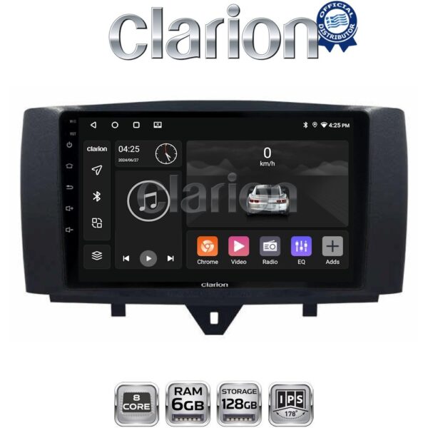 CLARION GL53587 Οθόνη OEM Multimedia Αυτοκινήτου για SMART ForTwo 2011> 2015 (CarPlay/AndroidAuto/BT/GPS/WIFI/GPRS) - Image 1