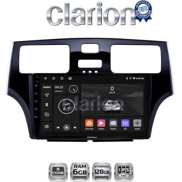 CLARION GL53993 Οθόνη OEM Multimedia Αυτοκινήτου για Lexus ES 2001 > 2007 (CarPlay/AndroidAuto/BT/GPS/WIFI/GPRS) - Image 1