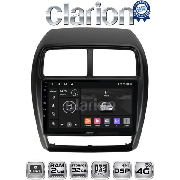 CLARION GL71318 Οθόνη OEM Multimedia Αυτοκινήτου για Mitsubishi ASX 2020 > 2023 (CarPlay/AndroidAuto/BT/GPS/WIFI/GPRS) - Image 1