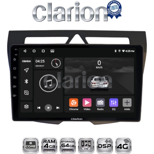CLARION GL72011B Οθόνη OEM Multimedia Αυτοκινήτου για Kia Picanto 2008 > 2011 (CarPlay/AndroidAuto/BT/GPS/WIFI/GPRS) - Image 1
