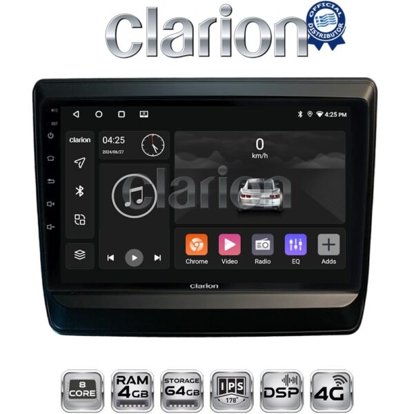 CLARION GL72431 Οθόνη OEM Multimedia Αυτοκινήτου για Isuzu DMAX 2021> (CarPlay/AndroidAuto/BT/GPS/WIFI/GPRS) - Image 1