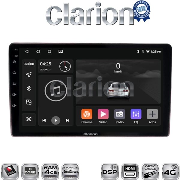CLARION GL74159 Οθόνη OEM Multimedia Αυτοκινήτου για Alfa Romeo 159 (CarPlay/AndroidAuto/BT/GPS/WIFI/GPRS) - Image 1