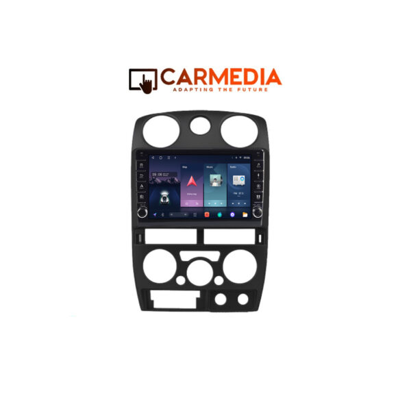CARMEDIA CM2089B-13 KNOB TABLET 9'' OEM ISUZU D-MAX 2007-2012 BLACK - Image 1