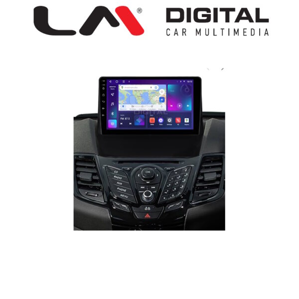 LM Digital - LM ZE8152 GPS Οθόνη OEM Multimedia Αυτοκινήτου για FORD FIESTA 2008>2017 (CarPlay/AndroidAuto/BT/GPS/WIFI/GPRS) - Image 4