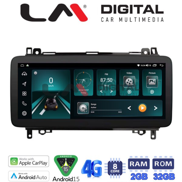 LM Digital - LM FR8668 GPS Οθόνη OEM Multimedia Αυτοκινήτου για MERCEDES A(W169),B(W245) - SPRINTER - VITO (CarPlay/AndroidAuto/BT/GPS/WIFI/GPRS) - Image 1