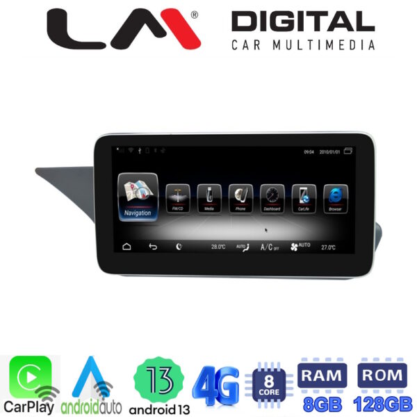 LM Digital - LM G503M10 RO Οθόνη OEM Multimedia Αυτοκινήτου για MERCEDES E (W212) 2009 > 2012 (CarPlay/AndroidAuto/BT/GPS/WIFI/GPRS) - Image 1