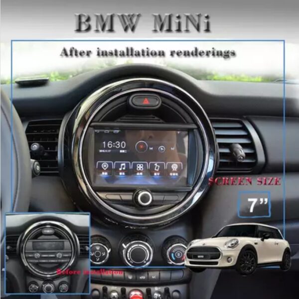 LM Digital - LM G845P79 Οθόνη OEM Multimedia Αυτοκινήτου για MINI COOPER 2014> (CarPlay/AndroidAuto/BT/GPS/WIFI/GPRS) - Image 3