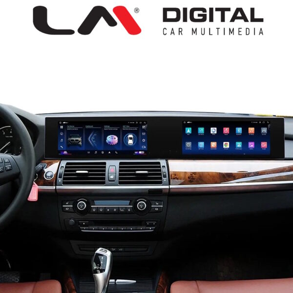 LM Digital - LM JFK9926 DUAL Οθόνη OEM Multimedia Αυτοκινήτου για BMW X5 (E70) - X6 (E71) 2008 > 2010 με εργοστασιακό σύστημα CCC (CarPlay/AndroidAuto/BT/GPS/WIFI/GPRS) - Image 4