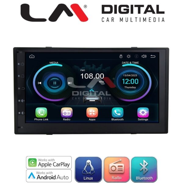 LM Digital - LM LX011 Οθόνη OEM Multimedia Αυτοκινήτου για NISSAN QASQHAI 2006>2013NISSAN NAVARA D40 2004 >2015NISSAN JUKE 2009>NISSAN MICRA 2002>2016NISSAN NOTE 2004>NISSAN NV200 2010>2015NISSAN X-TRAIL 2005>2013NISSAN TIIDA 2 - Image 1