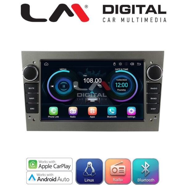 LM Digital - LM LX019G Οθόνη OEM Multimedia Αυτοκινήτου για OPEL All (CarPlay/AndroidAuto/BT/WIFI) Linux OS - Image 1