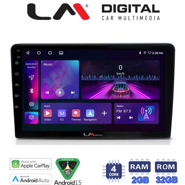 LM Digital - LM ZA4054 GPS Οθόνη OEM Multimedia Αυτοκινήτου για Suzuki Grand Vitara 1998 > 2004 (CarPlay/AndroidAuto/BT/GPS/WIFI/GPRS) - Image 1