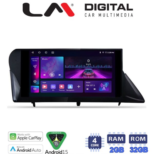 LM Digital - LM ZA4800 GPS Οθόνη OEM Multimedia Αυτοκινήτου για LEXUS RX 2009 > 2014 (CarPlay/AndroidAuto/BT/GPS/WIFI/GPRS) - Image 1