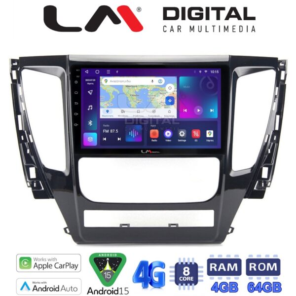 LM Digital - LM ZC8992 GPS Οθόνη OEM Multimedia Αυτοκινήτου για Mitsubishi Pajero 2014> (CarPlay/AndroidAuto/BT/GPS/WIFI/GPRS) - Image 1
