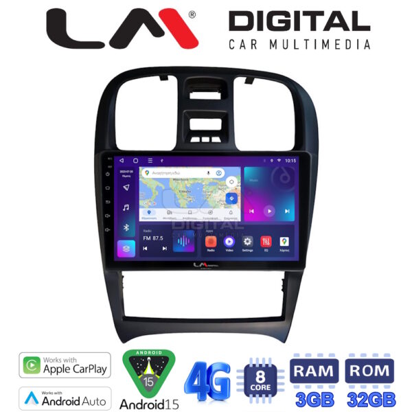 LM Digital - LM ZE8260 GPS Οθόνη OEM Multimedia Αυτοκινήτου για Hyundai Sonata 2000 > 2006 (CarPlay/AndroidAuto/BT/GPS/WIFI/GPRS) - Image 1