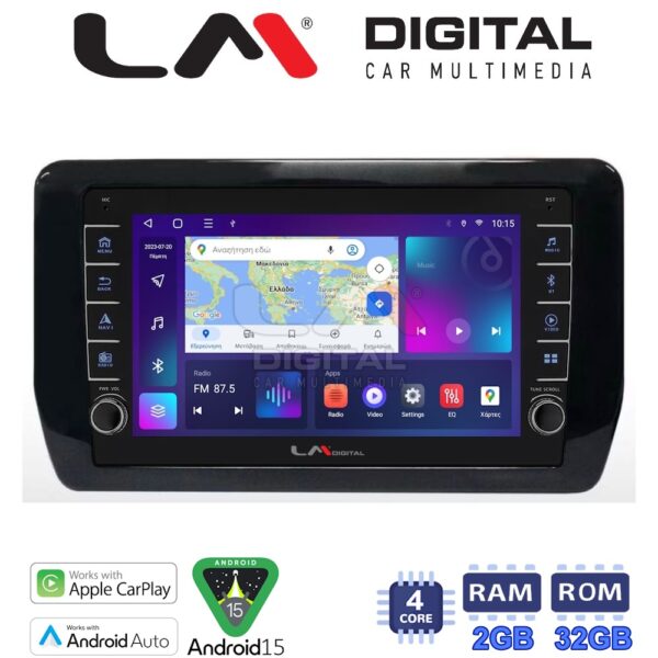 LM Digital - LM ZG4572 GPS Οθόνη OEM Multimedia Αυτοκινήτου για TOYOTA RAV 4  2019 >  (CarPlay/AndroidAuto/BT/GPS/WIFI/GPRS) - Image 1
