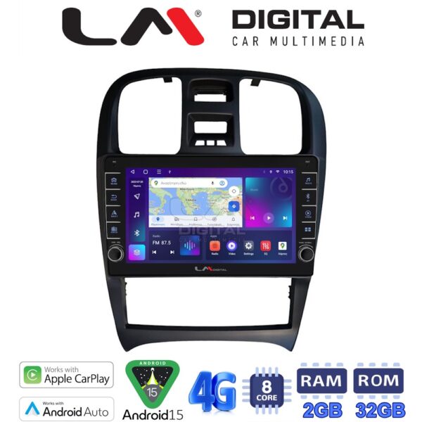 LM Digital - LM ZG8260 GPS Οθόνη OEM Multimedia Αυτοκινήτου για Hyundai Sonata 2000 > 2006 (CarPlay/AndroidAuto/BT/GPS/WIFI/GPRS) - Image 1