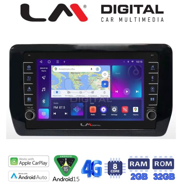 LM Digital - LM ZG8572 GPS Οθόνη OEM Multimedia Αυτοκινήτου για TOYOTA RAV 4  2019 >  (CarPlay/AndroidAuto/BT/GPS/WIFI/GPRS) - Image 1