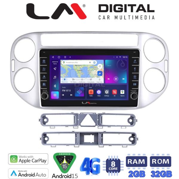 LM Digital - LM ZG8590 GPS Οθόνη OEM Multimedia Αυτοκινήτου για VW TIGUAN 2007>2017 (CarPlay/AndroidAuto/BT/GPS/WIFI/GPRS) - Image 1