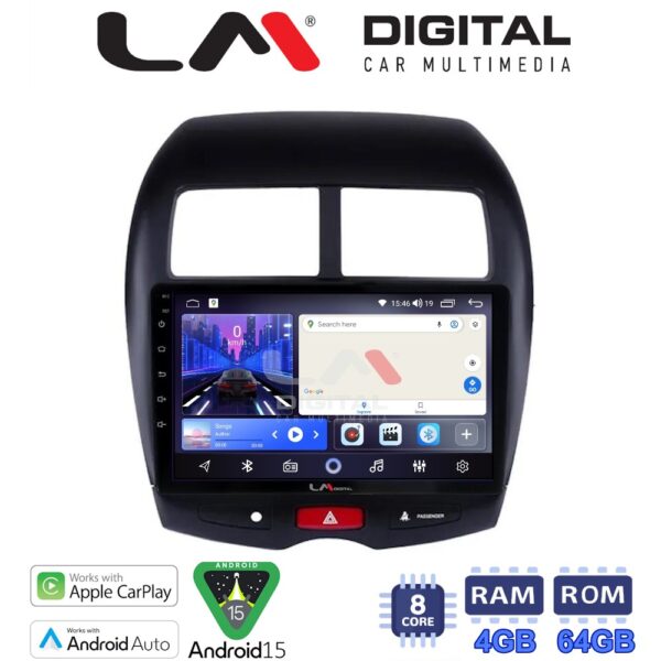 LM Digital - LM ZK8026 GPS Οθόνη OEM Multimedia Αυτοκινήτου για MITSUBISHI ASX 2008> (CarPlay/AndroidAuto/BT/GPS/WIFI) - Image 1