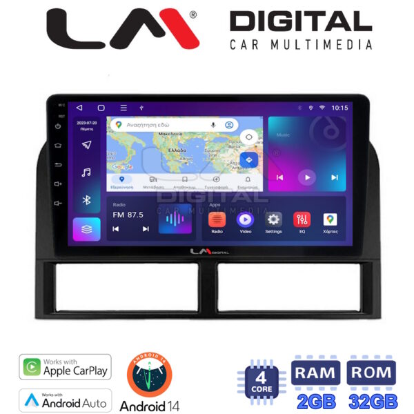 LM Digital - LM ZN4201 GPS Οθόνη OEM Multimedia Αυτοκινήτου για Jeep Gran Cherokee 1999 > 2004 (CarPlay/AndroidAuto/BT/GPS/WIFI/GPRS) - Image 1
