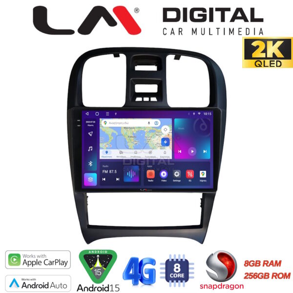 LM Digital - LM ZQ8260 GPS Οθόνη OEM Multimedia Αυτοκινήτου για Hyundai Sonata 2000 > 2006 (CarPlay/AndroidAuto/BT/GPS/WIFI/GPRS) - Image 1
