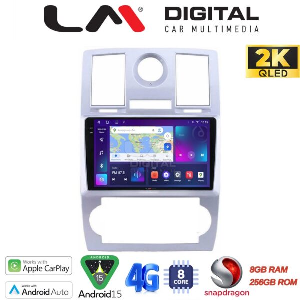LM Digital - LM ZQ8285 GPS Οθόνη OEM Multimedia Αυτοκινήτου για CHRYSLER 300C 2005 > 2010 (CarPlay/AndroidAuto/BT/GPS/WIFI/GPRS) - Image 1