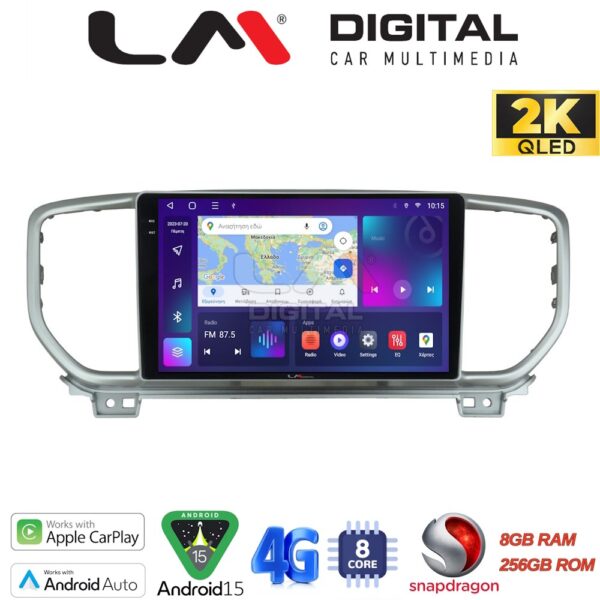 LM Digital - LM ZQ8938 GPS Οθόνη OEM Multimedia Αυτοκινήτου για KIA SPORTAGE 2019> (CarPlay/AndroidAuto/BT/GPS/WIFI/GPRS) - Image 1