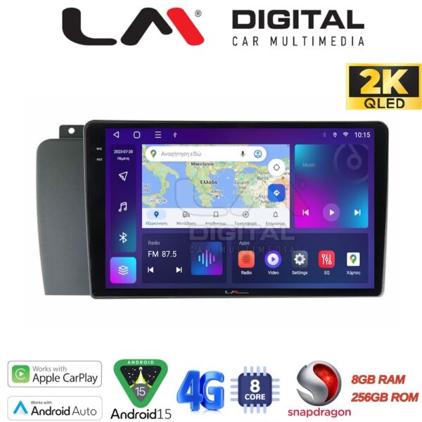 LM Digital - LM ZQ8957 GPS Οθόνη OEM Multimedia Αυτοκινήτου για VOLVO V70-S60- XC70 2004 > 2007 (CarPlay/AndroidAuto/BT/GPS/WIFI/GPRS) - Image 1