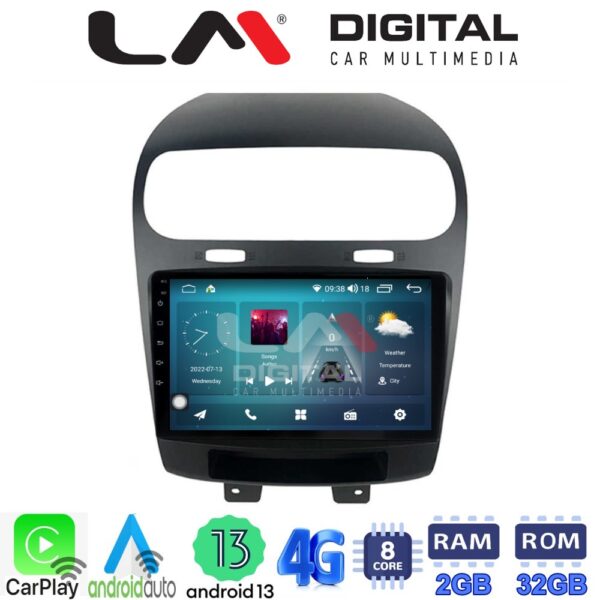 LM Digital - LM ZR8261 GPS Οθόνη OEM Multimedia Αυτοκινήτου για Fiat Freemont 2008> (CarPlay/AndroidAuto/BT/GPS/WIFI/GPRS) - Image 2