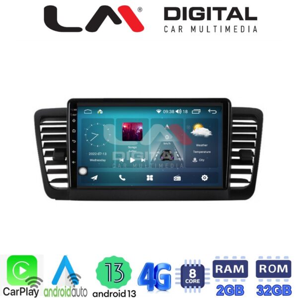LM Digital - LM ZR8525 GPS Οθόνη OEM Multimedia Αυτοκινήτου για SUBARU LEGACY 2002> (CarPlay/AndroidAuto/BT/GPS/WIFI/GPRS) - Image 2