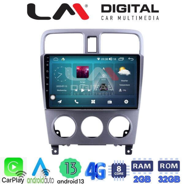 LM Digital - LM ZR8526 GPS Οθόνη OEM Multimedia Αυτοκινήτου για SUBARU FORESTER 2002>2007 (CarPlay/AndroidAuto/BT/GPS/WIFI/GPRS) - Image 2