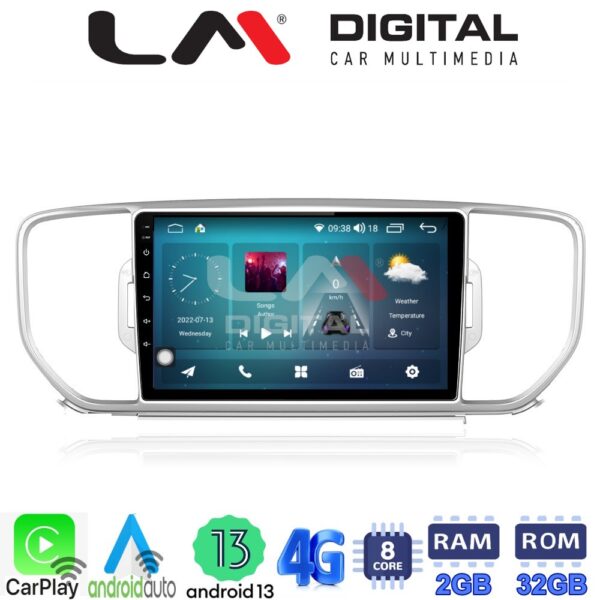 LM Digital - LM ZR8527 GPS Οθόνη OEM Multimedia Αυτοκινήτου για KIA SPORTAGE 2016>2019 (CarPlay/AndroidAuto/BT/GPS/WIFI/GPRS) - Image 2