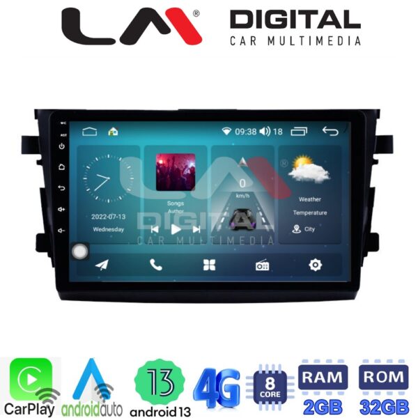 LM Digital - LM ZR8599 GPS Οθόνη OEM Multimedia Αυτοκινήτου για SUZUKI CELERIO 2015> (CarPlay/AndroidAuto/BT/GPS/WIFI/GPRS) - Image 2
