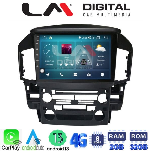 LM Digital - LM ZR8711 GPS Οθόνη OEM Multimedia Αυτοκινήτου για Lexus RX300 2000 > 2004 (CarPlay/AndroidAuto/BT/GPS/WIFI/GPRS) - Image 2