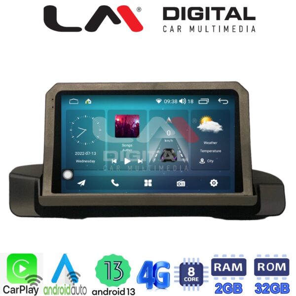 LM Digital - LM ZR8895 GPS Οθόνη OEM Multimedia Αυτοκινήτου για BMW 3 series (E90-91-92) 2005-2012 (CarPlay/AndroidAuto/BT/GPS/WIFI/GPRS) - Image 2