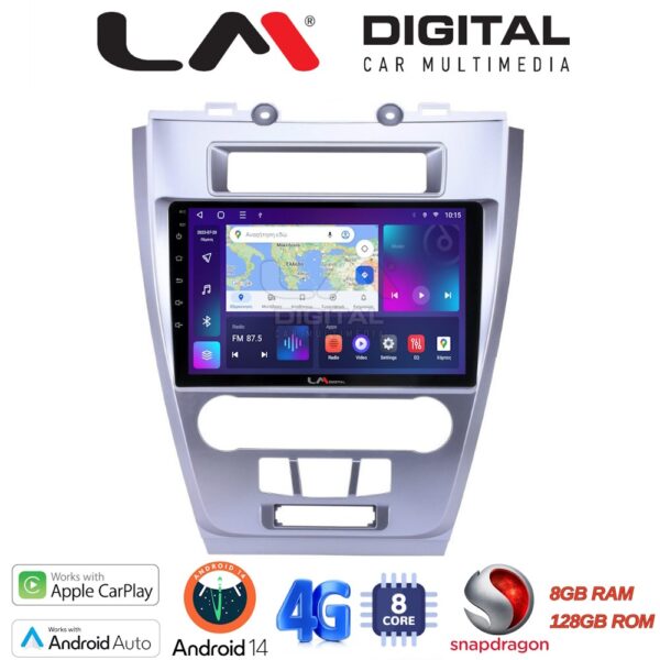 LM Digital - LM ZT8047 GPS Οθόνη OEM Multimedia Αυτοκινήτου για Ford Fusion 2012>2017 (CarPlay/AndroidAuto/BT/GPS/WIFI/GPRS) - Image 1