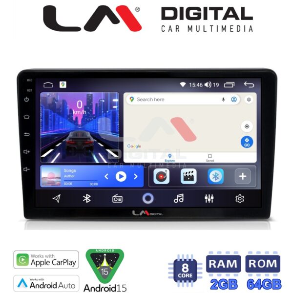 LM Digital - LM ZW8054 GPS Οθόνη OEM Multimedia Αυτοκινήτου για Suzuki Grand Vitara 1998 > 2004 (CarPlay/AndroidAuto/BT/GPS/WIFI) - Image 1