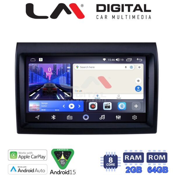 LM Digital - LM ZW8193 GPS Οθόνη OEM Multimedia Αυτοκινήτου για DUCATO, BOXER, JUMBER (CarPlay/AndroidAuto/BT/GPS/WIFI) - Image 1