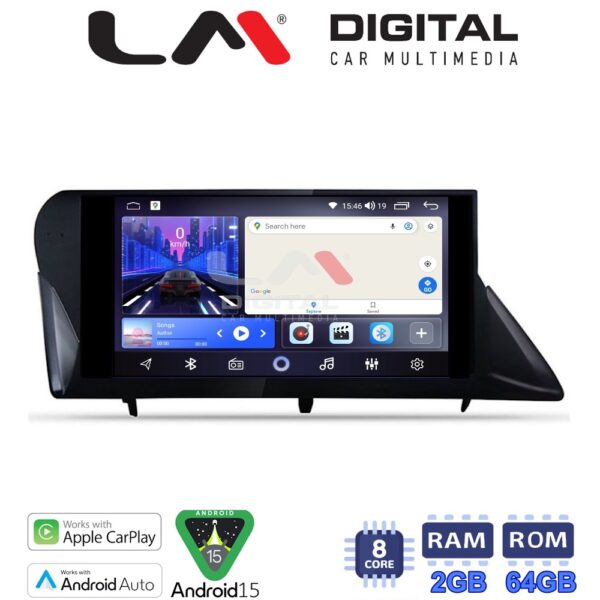 LM Digital - LM ZW8800 GPS Οθόνη OEM Multimedia Αυτοκινήτου για LEXUS RX 2009 > 2014 (CarPlay/AndroidAuto/BT/GPS/WIFI) - Image 1