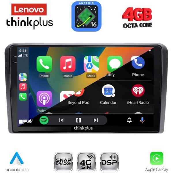 LENOVO LTG 7168RD_CPA (9inc) MULTIMEDIA TABLET for FORD mod. 2007-2011 (For Square radio) - Image 2
