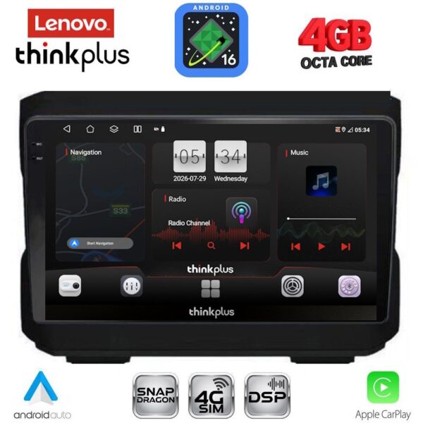 LENOVO LTG 7272_CPA (10inc) MULTIMEDIA TABLET for JEEP mod. 2007-2014 - DODGE mod. 2007-2014 - Image 1