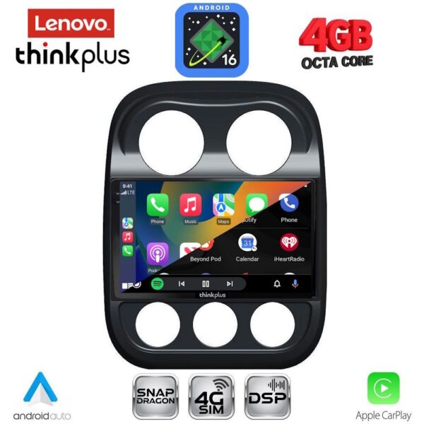 LENOVO LTG 7277_CPA (10inc) MULTIMEDIA TABLET for JEEP COMPASS – PATRIOT mod. 2007-2016 - Image 2