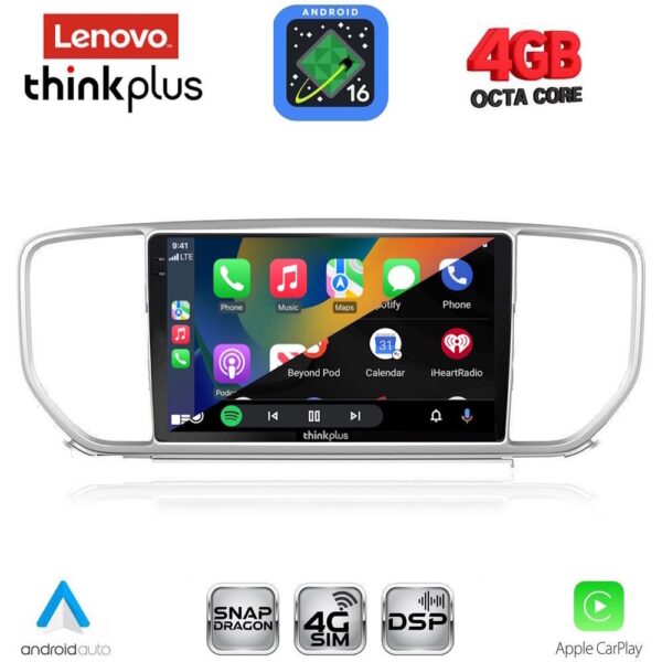 LENOVO LTG 7327_CPA (9inc) MULTIMEDIA TABLET for KIA SPORTAGE mod. 2018-2021 - Image 2