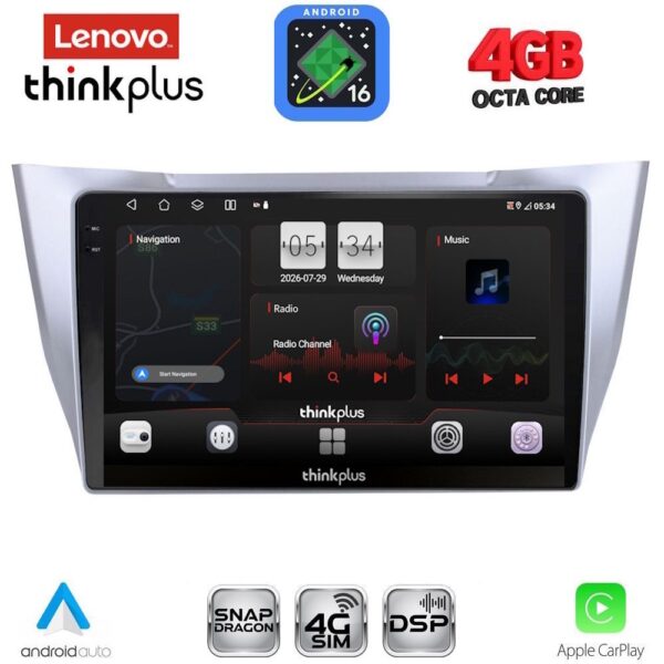LENOVO LTG 7345SL_CPA (10inc) MULTIMEDIA TABLET for LEXUS RX 300 – 400 mod. 2003-2008 - Image 1