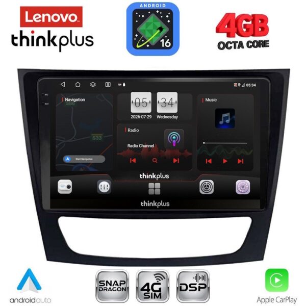 LENOVO LTG 7408_CPA (9inc) MULTIMEDIA TABLET for MERCEDES E (W211) – CLS (W219) mod. 2003-2009 - Image 1