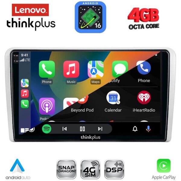 LENOVO LTG 7481SL_CPA (9inc) MULTIMEDIA TABLET for OPEL ALL mod. 2004-2014 (SILVER) - Image 3