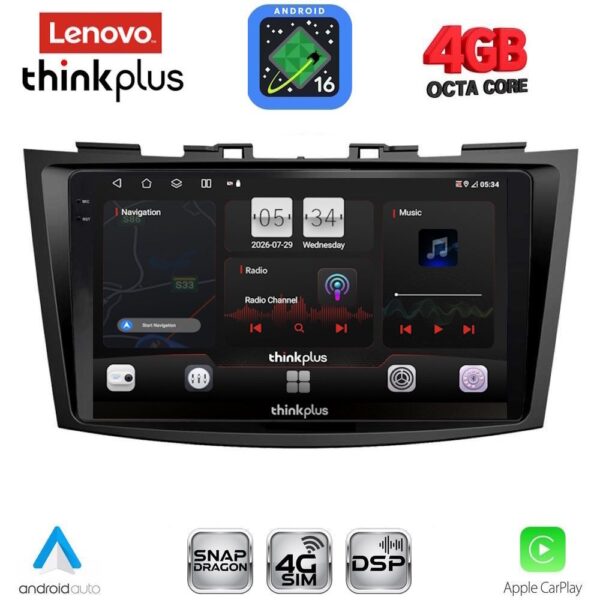 LENOVO LTG 7685_CPA (9inc) MULTIMEDIA TABLET for SUZUKI SWIFT mod. 2011-2016 - Image 1