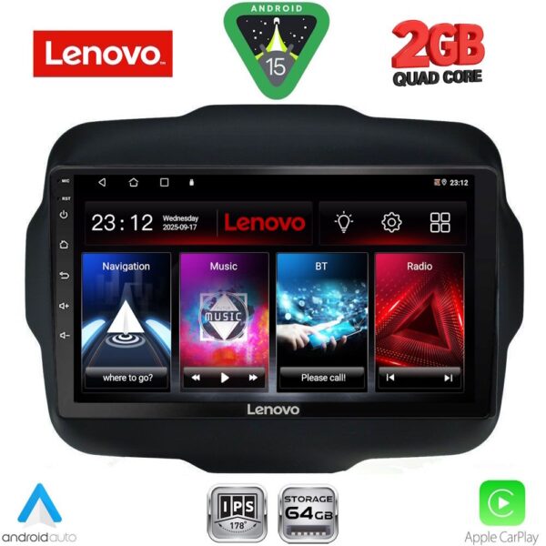LENOVO LVD 2290_CPA (9inc) MULTIMEDIA TABLET for JEEP RENEGADE  mod. 2014-2025 - Image 1