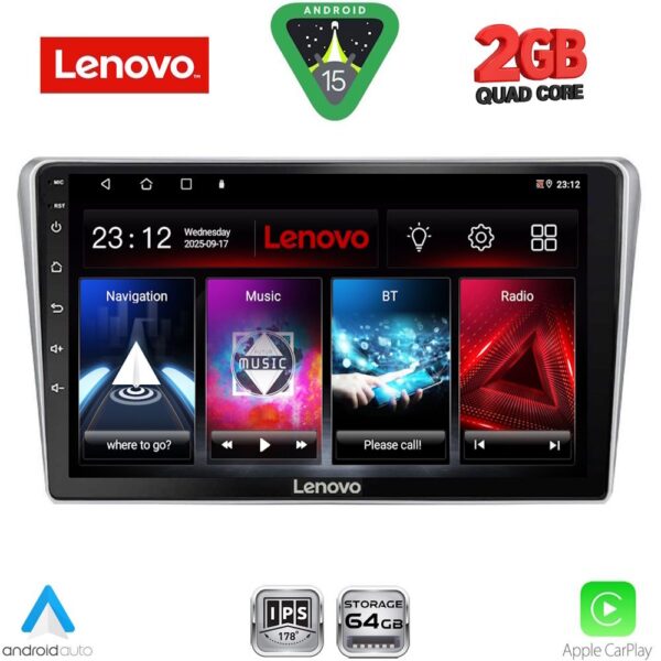 LENOVO LVD 2704SL_CPA (9inc) MULTIMEDIA TABLET for TOYOTA AVENSIS (T25) mod. 2003-2009 (SILVER) - Image 1