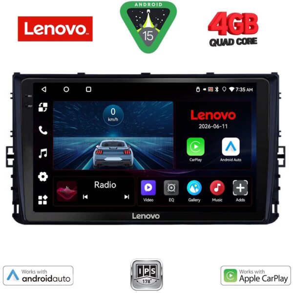 LENOVO LVE 8758_CPAA (9inc) MULTIMEDIA TABLET for VW POLO – TROC – TCROSS - TAIGO mod. 2017-2026 - Image 1